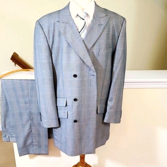 Stacy Adams Double Breasted Suit - Picture 2 of 8